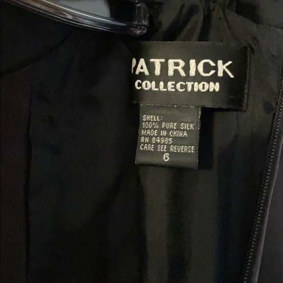 Silk black dress - Picture 5 of 5